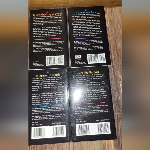 Left Behind >The Kids< Books #1-4 Paperback - Picture 3 of 8